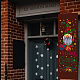 Fingerinspire 3 pz stencil per dipingere gnomo elfo di natale stencil da 11.8x11.8 pollici riutilizzabili gnomo elfo modello a tema natalizio stencil per dipingere su parete mobili in legno fai da te festa festa decorazioni per la casa DIY-WH0394-0093-4