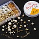Kit de fabrication de bijoux de perles rondes bricolage DIY-YW0004-45G-6