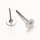 316 Surgical Stainless Steel Stud Earring Findings X-STAS-K098-02-5mm-P-2