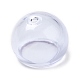 Cono di perla di vetro trasparente GLAA-G100-01B-06-1