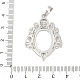 Сеттинги для кулона (кабошонов) KK-S521-15P-3
