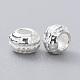 925 Sterling Silver Beads STER-G022-15S-3
