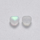 Perles de verre peintes par pulvérisation transparent GLAA-R211-02-C01-2