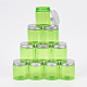 Benecreat 10 упаковка 80 мл светло-зеленая пластиковая баночка для одноразового крема для домашних животных пустые косметические контейнеры флаконы с завинчивающейся крышкой для кухни MRMJ-WH0018-61B-02-5