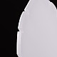 アクリルネックレスディスプレイスタンド  ホワイト  15.5x10.2x5.5cm NDIS-N009-02C-3