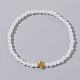 Braccialetti elasticizzati da donna con perline imitazione croce alla moda&nbsp;BC8772-2-1