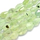 Chapelets de perles en préhnite naturelle G-O170-31-1