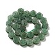 Natürlichen grünen Aventurin Perlen Stränge G-D475-01I-2