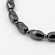 Fashionable Synthetic Hematite Necklaces X-BJEW-K006-09-2