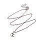 Zinc Alloy Anchor Jewelry Sets SJEW-BB16602-8