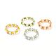 Glass Seed Beads Rings for Teen Girl Women X1-RJEW-TA00010-1