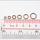 1 caja de anillos de salto abiertos anillos de salto de latón KK-X0068-AB-NF-B-2