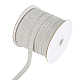 綿ツイルテープリボン  ヘリンボーンリボン  裁縫用  グレー  3/8インチ（10mm）x0.84mm  約80ヤード/ロール（73.15メートル/ロール） OCOR-WH0058-35B-1