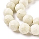 Fósiles naturales hebras de perlas redondas X-G-O151-02-12mm-3