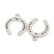 Подвески подковки тибетского стиля подковы TIBEP-23708-AS-RS