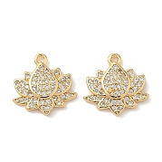 Латунные микро проложить кубического циркония подвески KK-C099-09G