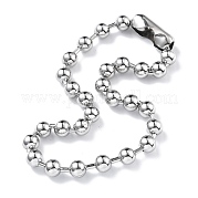 Ожерелья из шариковой цепи из нержавеющей стали 304 CHS-F009-01H-45cm-P-01