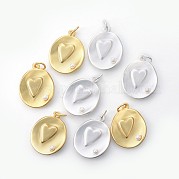 Латунные подвески KK-F783-05