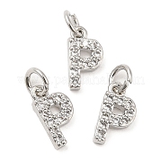 Латунь микро проложит класс Aaa кубического циркония подвески ZIRC-P067-11P-P-NR