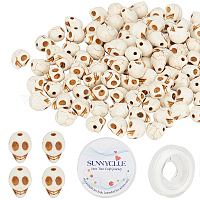 Wholesale PH PandaHall 183pcs Imitation Pearl Beads 6/8/10/12mm Round Loose  Pearl Beads with Brown Leather Cord and Jewelry Findings for Jewelry Making  Bracelets Earrings Necklaces DIY Crafts 