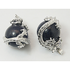 Synthetische blauen Goldstone-Anhänger&nbsp;G-H1527-2