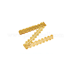 Stickband aus Polyester mit metallischem Faden im Ethno-Stil&nbsp;OCOR-WH0045-17