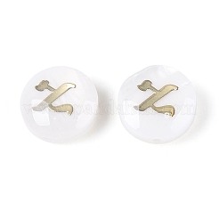 Cuentas de concha naturales de agua dulce&nbsp;LS-BSHE-ZX007-03D