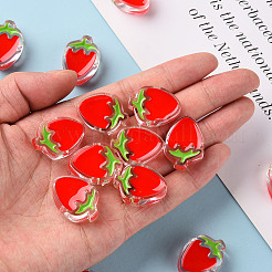 Perles acryliques émail transparent&nbsp;X1-TACR-S155-003