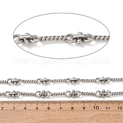 304 Edelstahl-Twist-Link-Ketten&nbsp;CHS-A021-03P