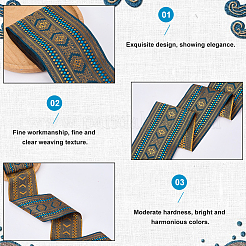 Breites Polyester-Jacquardband&nbsp;OCOR-WH20006-71B
