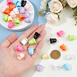 36 cono di perline di plastica di 9 colori&nbsp;KY-FH0001-38