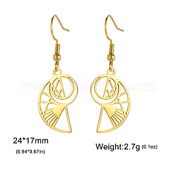 Boucles d'oreilles pendantes en acier inoxydable 304&nbsp;FS-WGB851A-02