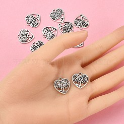 Tibetischer stil Aluminium Anhänger & Charms&nbsp;TIBEP-YW0001-67