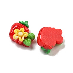 Deko-Cabochons aus undurchsichtigem Harz mit Weihnachtsmotiv&nbsp;CRES-B022-02A