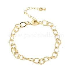 Messing-Kabelkettenarmbänder für Frauen&nbsp;BJEW-F531-07G