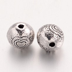 Tibetischer stil legierung perlen&nbsp;TIBEB-2986-AS-NR