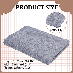Tapis enroulable en feutre de calligraphie chinoise&nbsp;AJEW-WH0818-017B