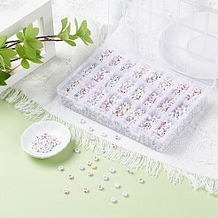 288g 26 Stil weiße Acrylperlen&nbsp;SACR-X0015-16
