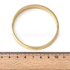 201 schlichte Armreifen aus Edelstahl&nbsp;BJEW-Z151-01G-02
