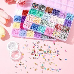 DIY-Kits zur Herstellung von Armbändern aus Glasperlen&nbsp;DIY-FS0007-07