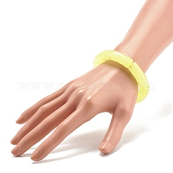 Set di bracciali elastici con perline in tubo acrilico&nbsp;BJEW-JB07772
