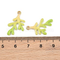 Pendentifs d'émail en alliage&nbsp;AL-CBA072F-03G-01