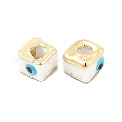 Perle di smalto in ottone&nbsp;KK-F842-01A