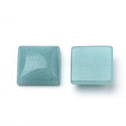 Cabochons de jade blanc naturel&nbsp;X-G-Q975-10x10-05