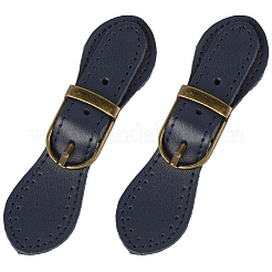 Boucle à bascule en cuir&nbsp;AJEW-CL0003-73B