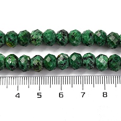 Cuentas de jaspe de sésamo naturales hebras&nbsp;G-K380-A21-01