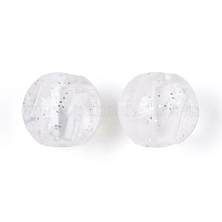 Transparente Acryl- und Glitzerpuderperlen&nbsp;TACR-T028-66B