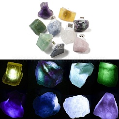 Pepite di pietre preziose naturali luce notturna USB&nbsp;G-Q170-02