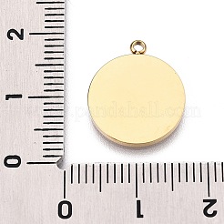 304 Edelstahl-Emaille-Anhänger&nbsp;STAS-L022-177A-G
