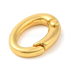 Anillos de puerta de resorte de latón chapado en rack&nbsp;KK-Q781-12G